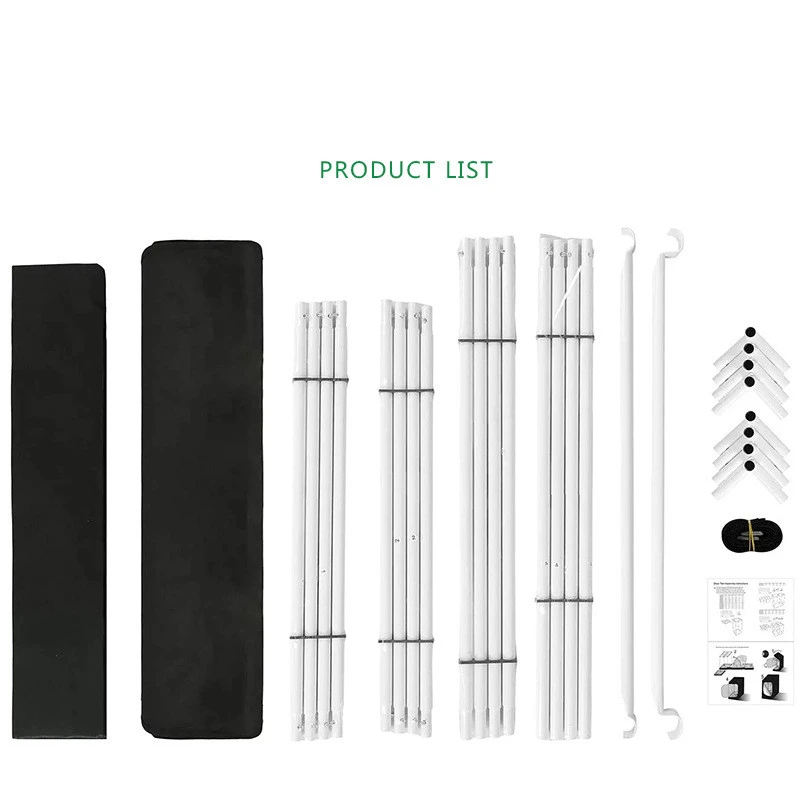 Greenhouse Plant Growth UV Tent Greenhouse 600D Grow Tent