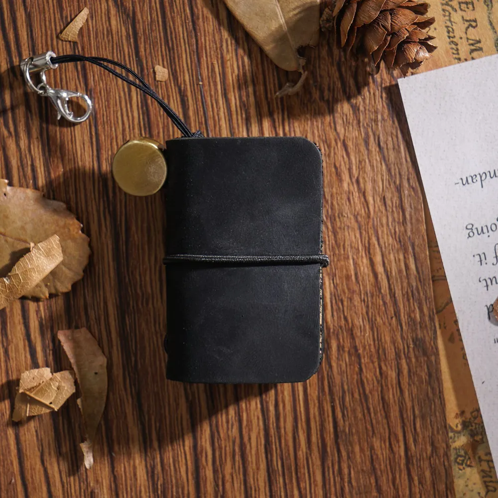 Ultra-small Mini Tn Hand Account Book, Handmade Note Book, Leather Notebook