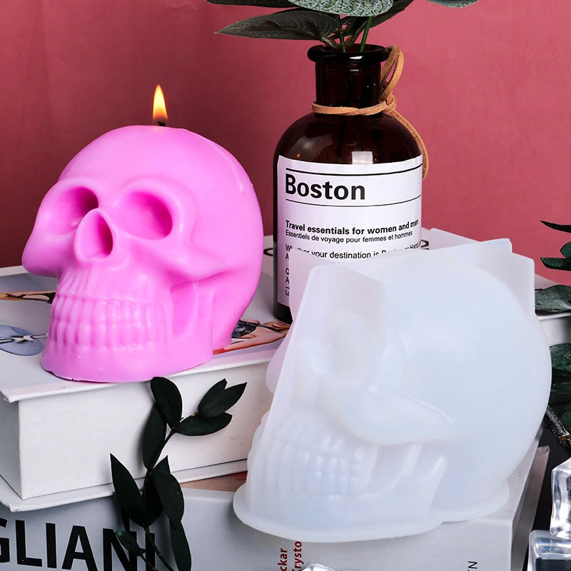 Drip Mould Skull Candle Silicone Handmade Soap