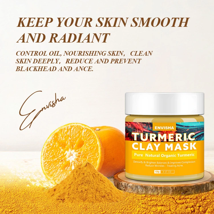 Lemon Balm Deep Cleansing Turmeric Clay Mask