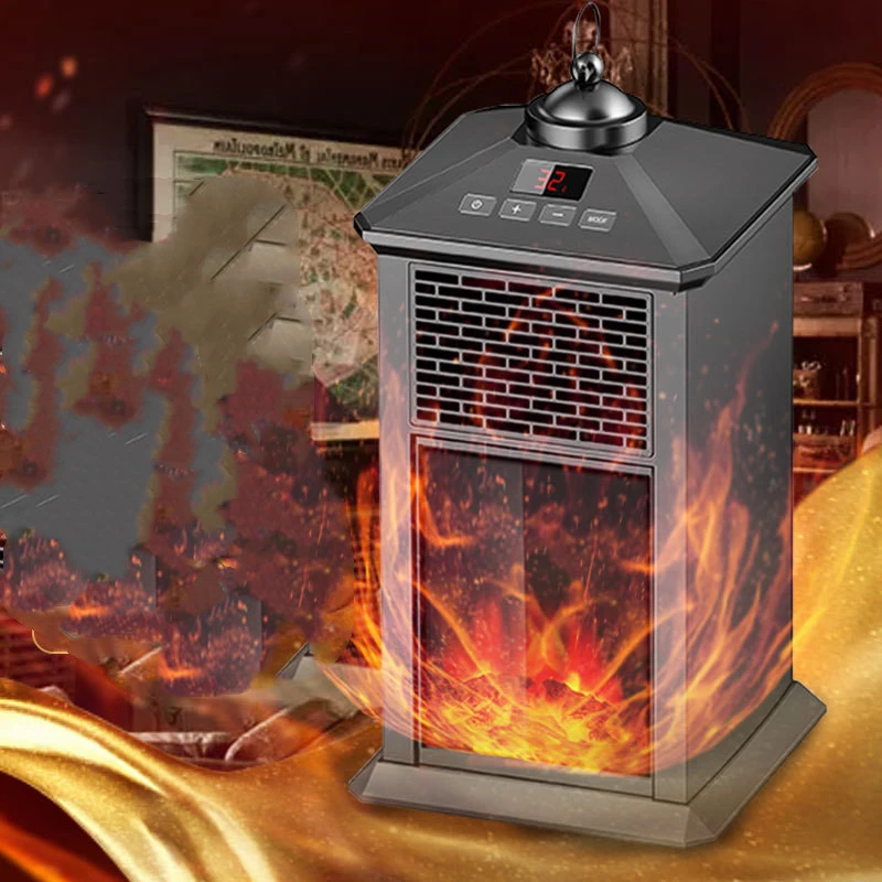Heater Simulation Flame Electric Fireplace Home Living Room