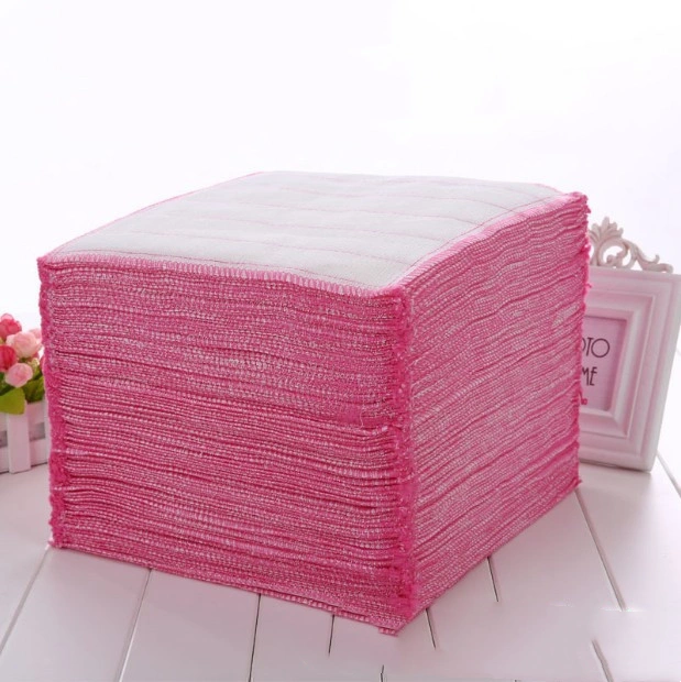 Thick Cotton Yarn Dish Cloth Absorbent Scouring Pad