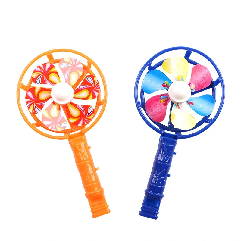 Colored Whistle Props Candy Colored Windmill