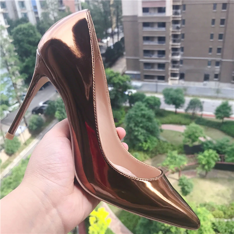 Ultra-fine Tapered Heel Dinner High-heeled Shoes