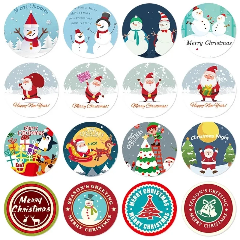 Christmas Gift Decoration Sealing Sticker