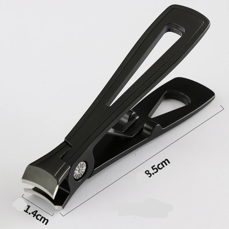 Large Opening Nail Clippers Stainless Steel Single