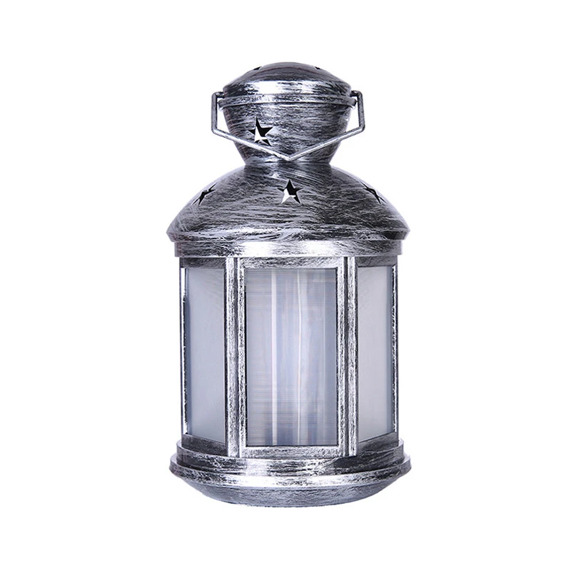 Creative Retro Old Glass Wind Lamp Home Decoration Candle