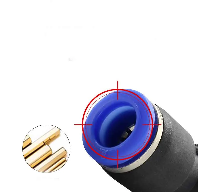 Simple PU Plastic Straight Vent Pipe Joint