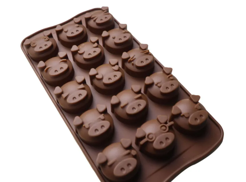 15 Pig Head Silicone Chocolate Mold Ideas