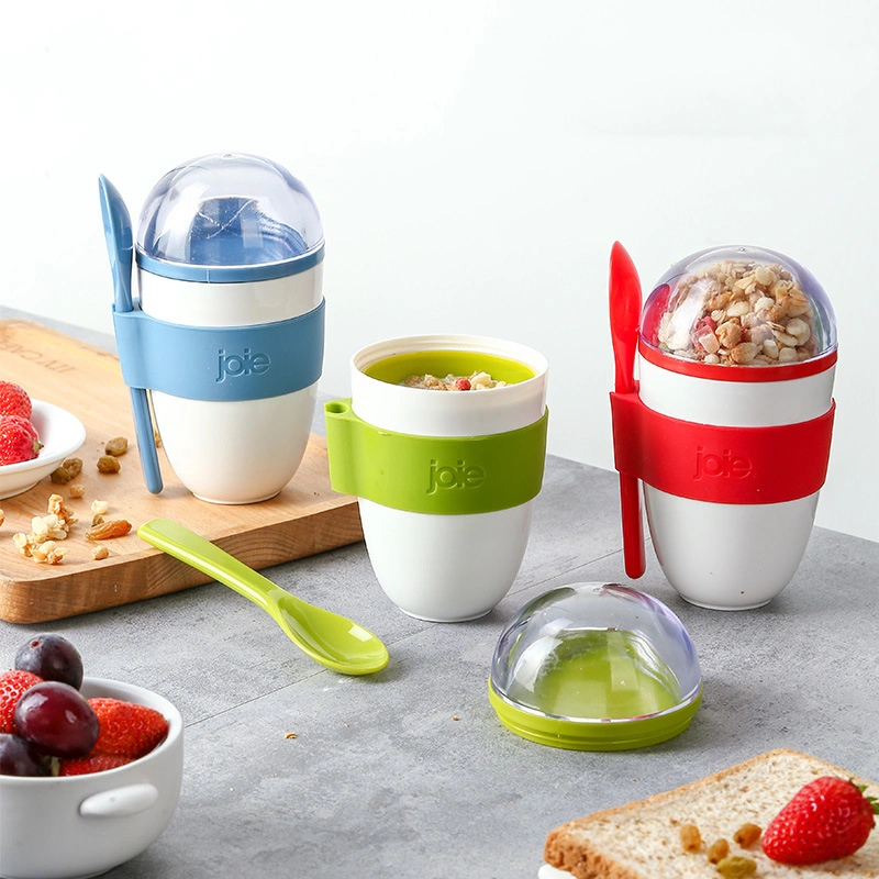 Home Yogurt Oatmeal Net Celebrity Overnight Cup With Spoon