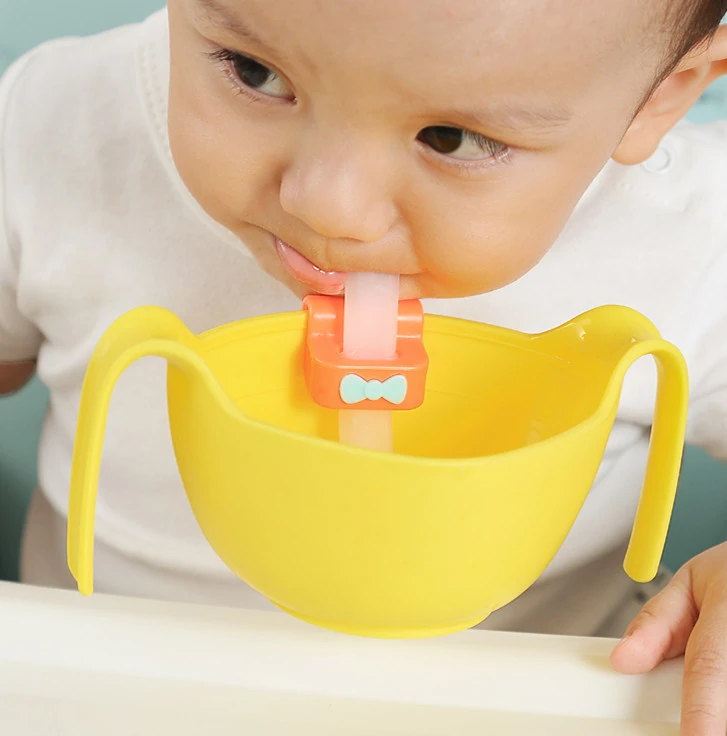 Baby Soup Artifact Water Porridge Straw