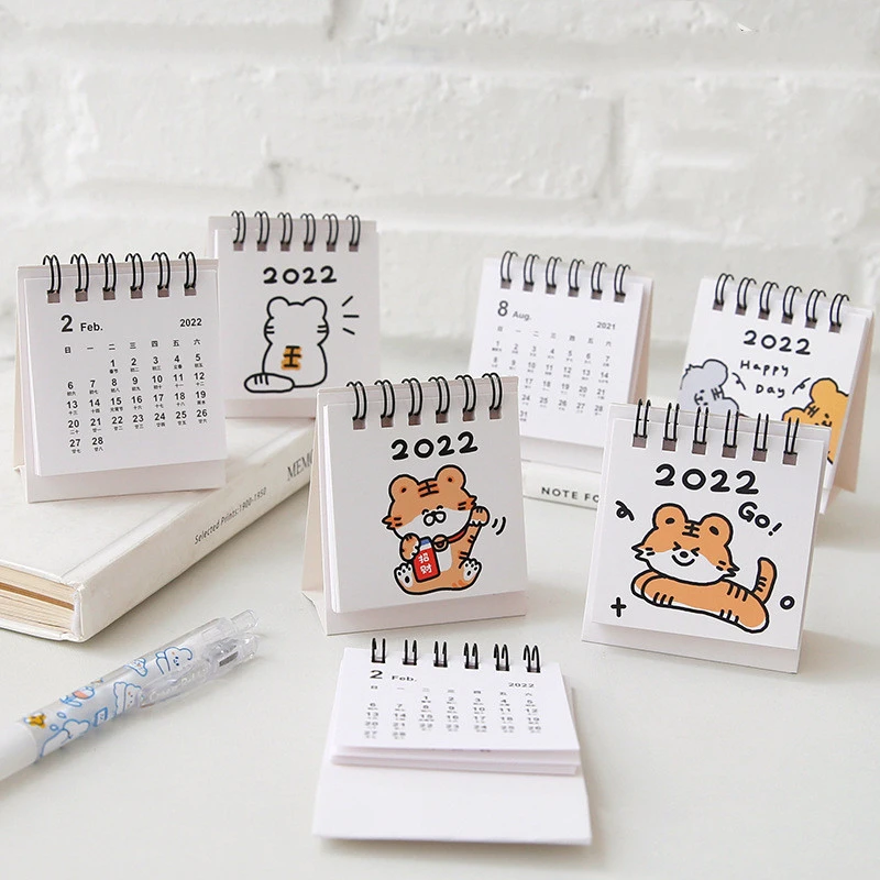 Mini Desk Decoration Ornaments Calendar Cute Series