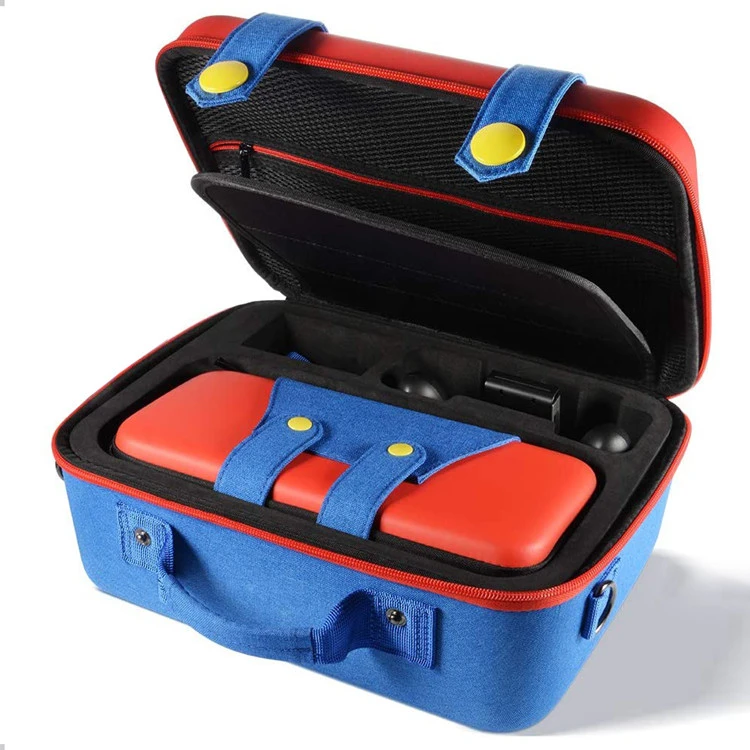 Portable Red Game Console Storage Bag