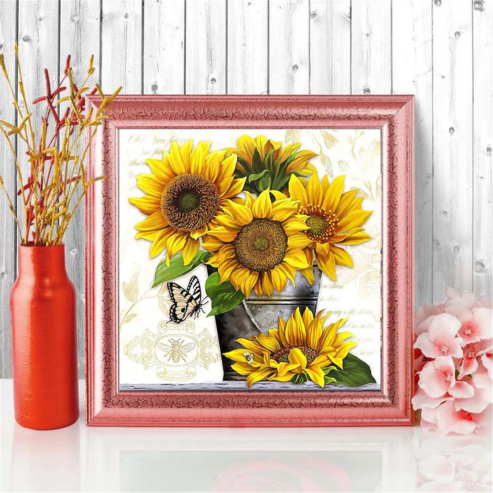 Fashion Diamond Painting Sunflower Mosaic Needlework