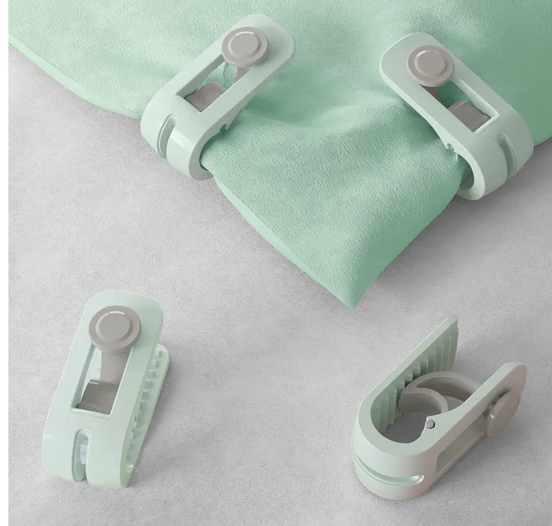 Blanket Clip Holder Non-slip Plastic Buckle Accessory Serrated Anti-skid High Elasticity Clip Cover Duvet Sheet Fixer