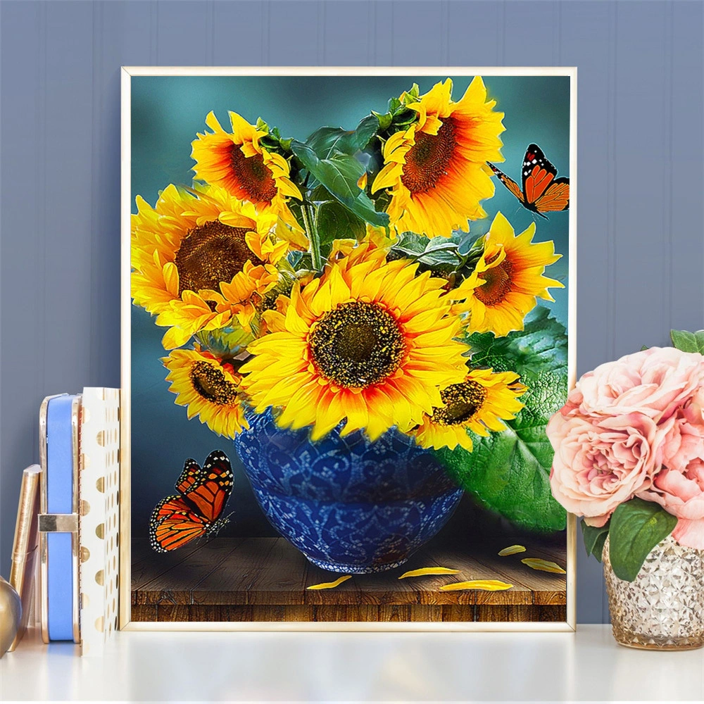 Fashion Diamond Painting Sunflower Mosaic Needlework