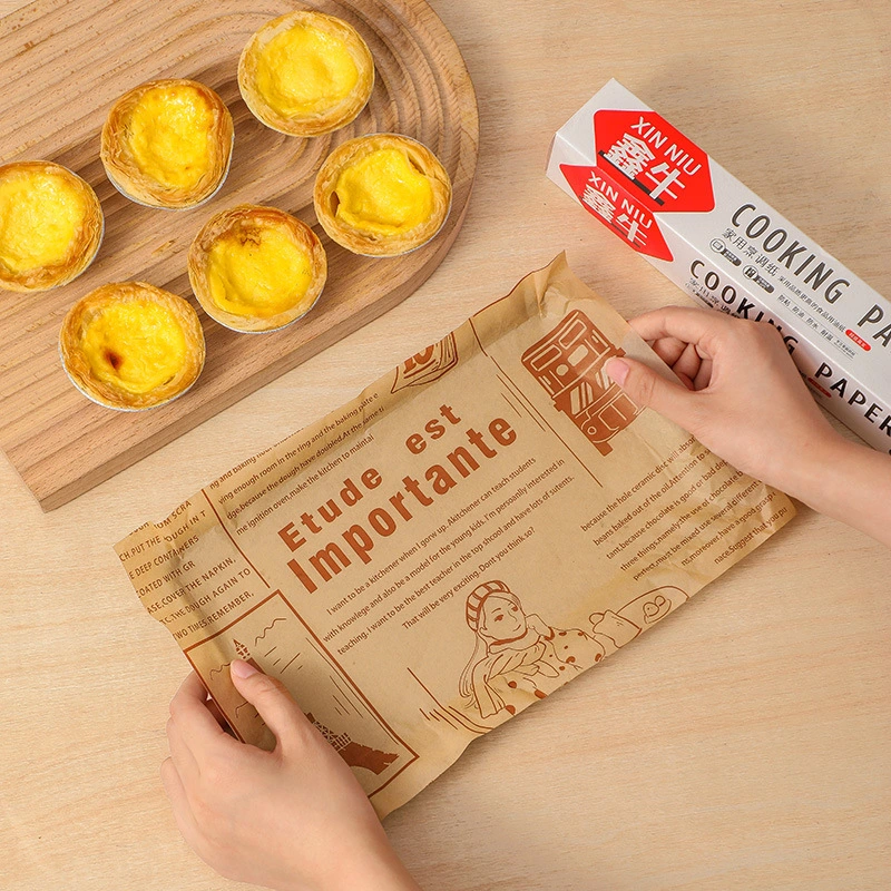 Creative Newspaper Baking Paper Food Special Air Fryer