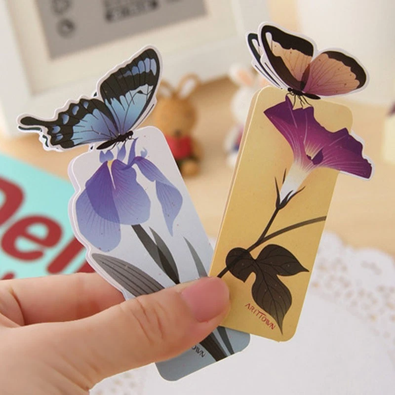 Butterfly Bookmark Love Flower Specimen Classical Accessory Flower