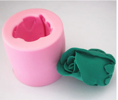 Rose Flower Silicone Candle Soap Mold