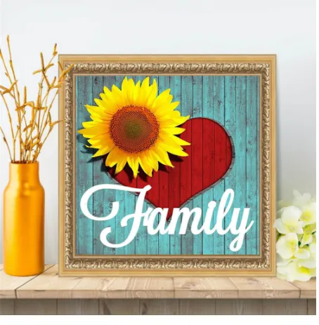 Home Decoration Sunflower Diamond Painting