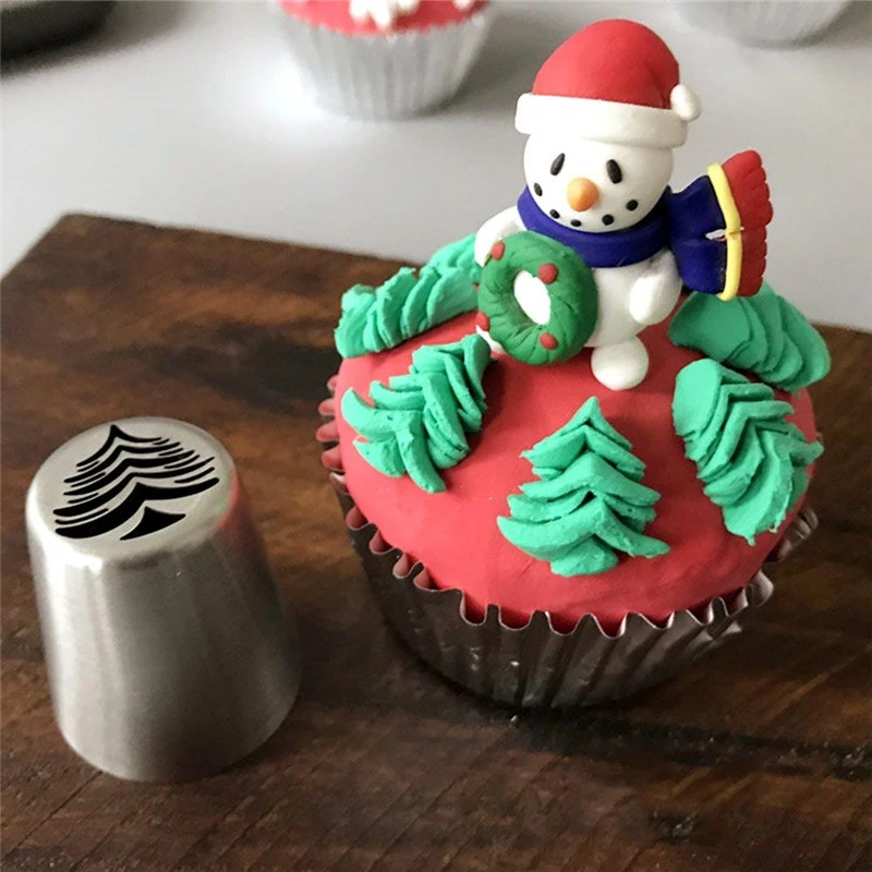 Snowflake Cream Decorating Mouth Is More Fancy Christmas Kitchen Tools