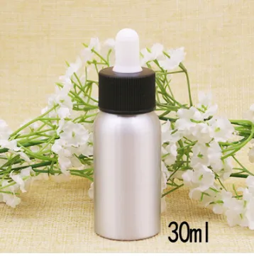 Silver Aluminum Bottle 30ml50ml100ml Essential Oil Blending And Dispensing