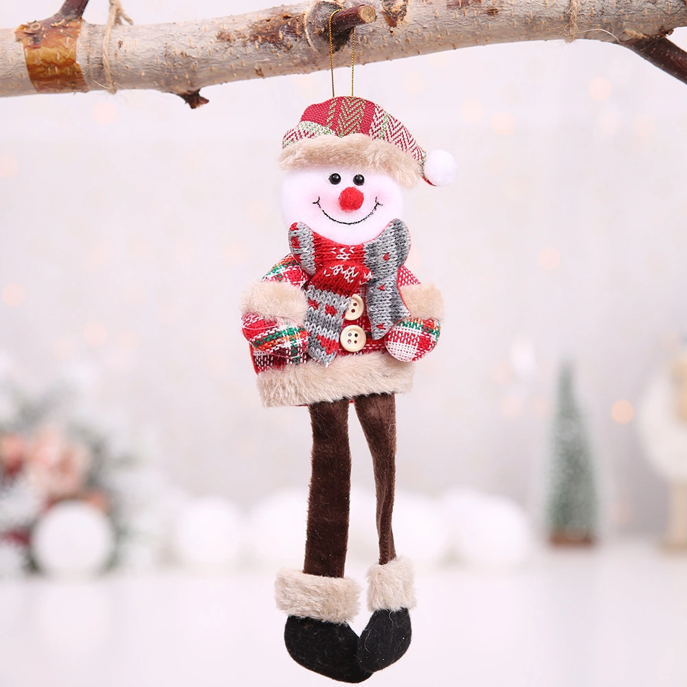 Christmas Decoration Old Man Snowman Doll