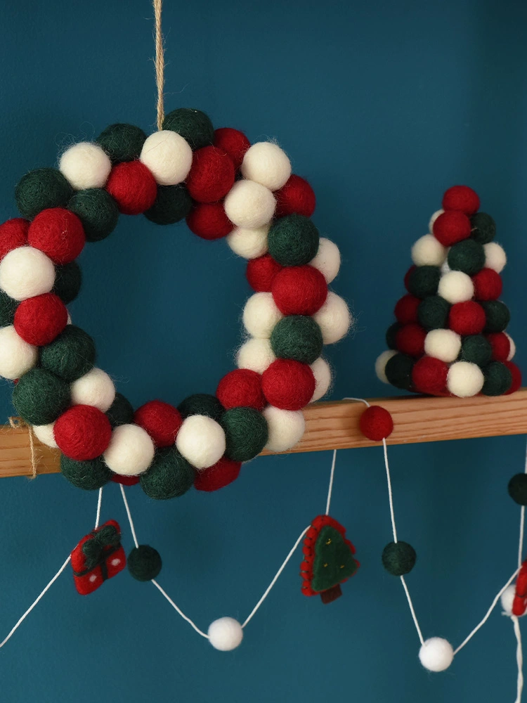 Old Man Ball String Garland Christmas Decoration