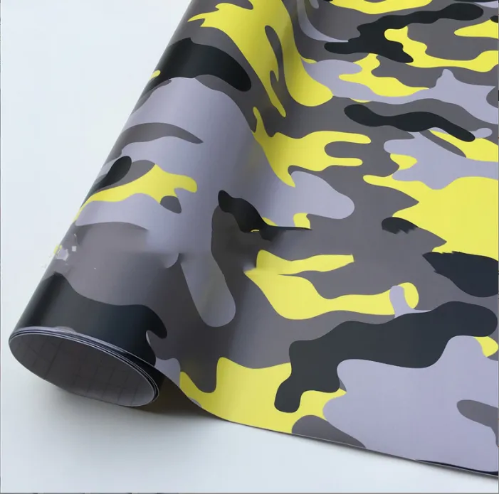Camouflage HD Inkjet Car Paint Protection Sticker