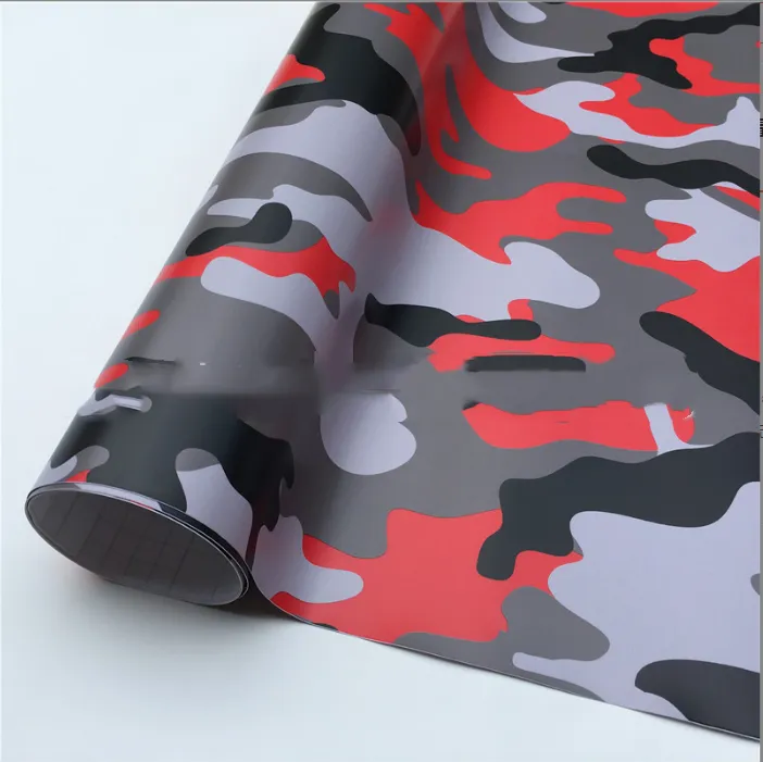 Camouflage HD Inkjet Car Paint Protection Sticker