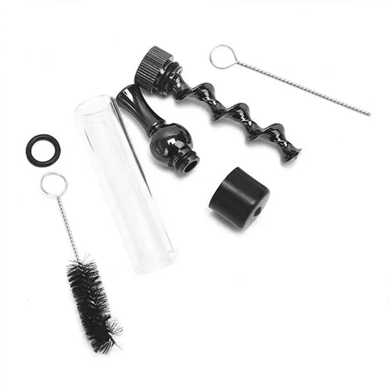 Spiral Pipe T5 Universal Mouth Dry Burning Atomizer