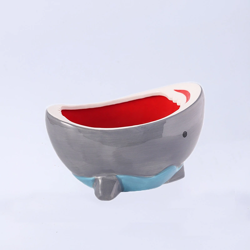 Cute Shark Creative Personality Household Ceramic Tableware