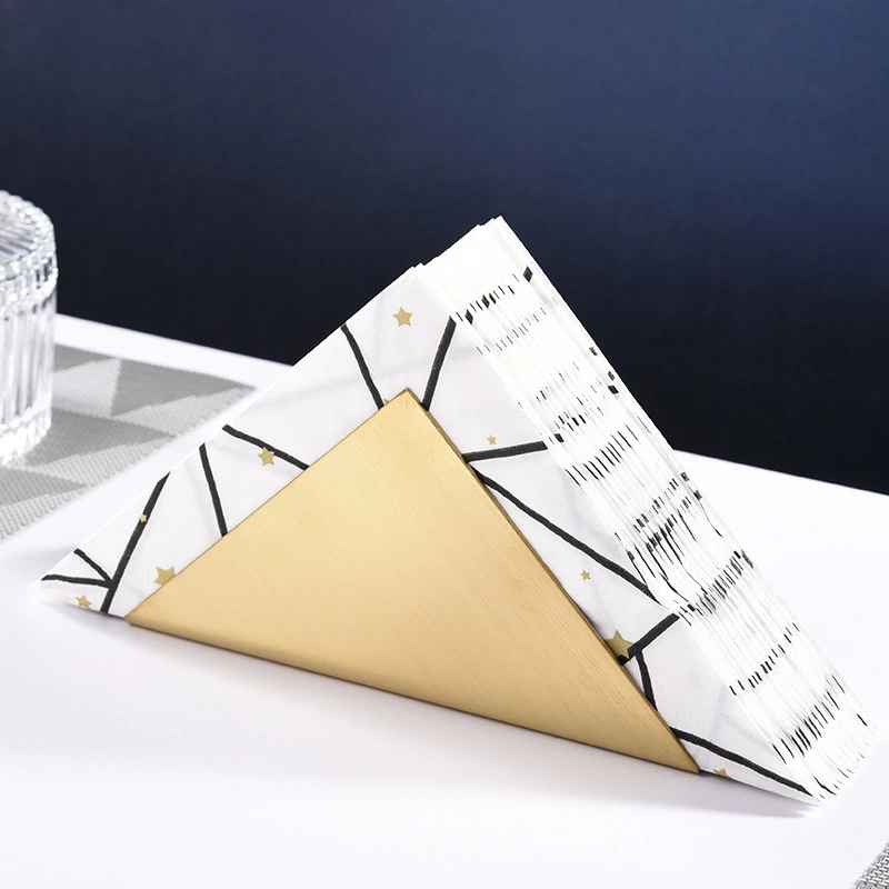 Coffee Shop Hotel Table Metal Napkin Holder