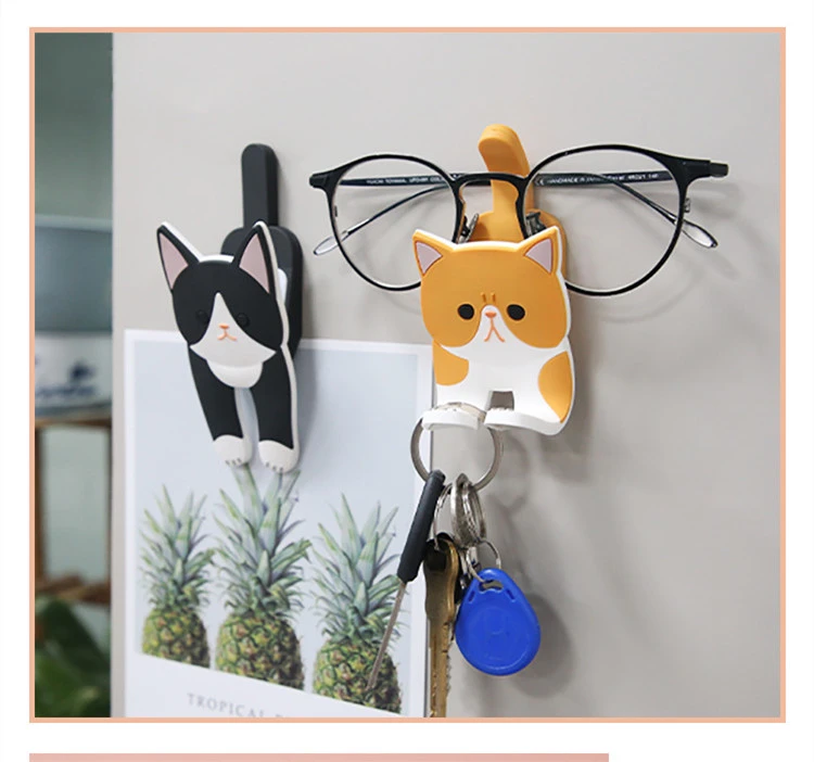 Korea And Japan Creative Cute Magnetic Animal Multifunctional Refrigerator Magnet