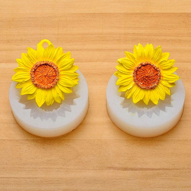 Sunflower Aromatherapy Plaster Listed Silicone Mold