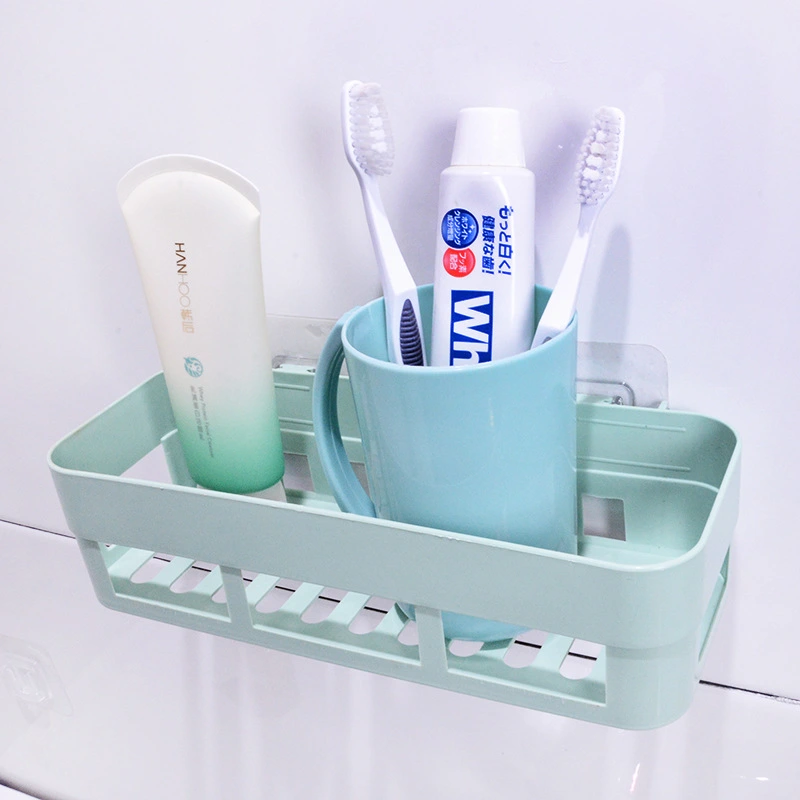 Bathroom Wall-mounted Shelf Free Of Perforation