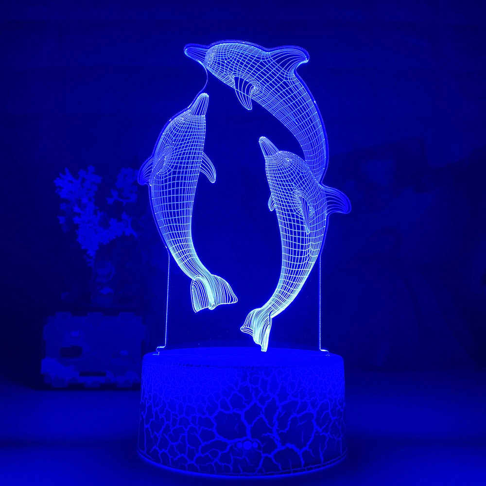 Remote Touch Control 3D LED Night Light