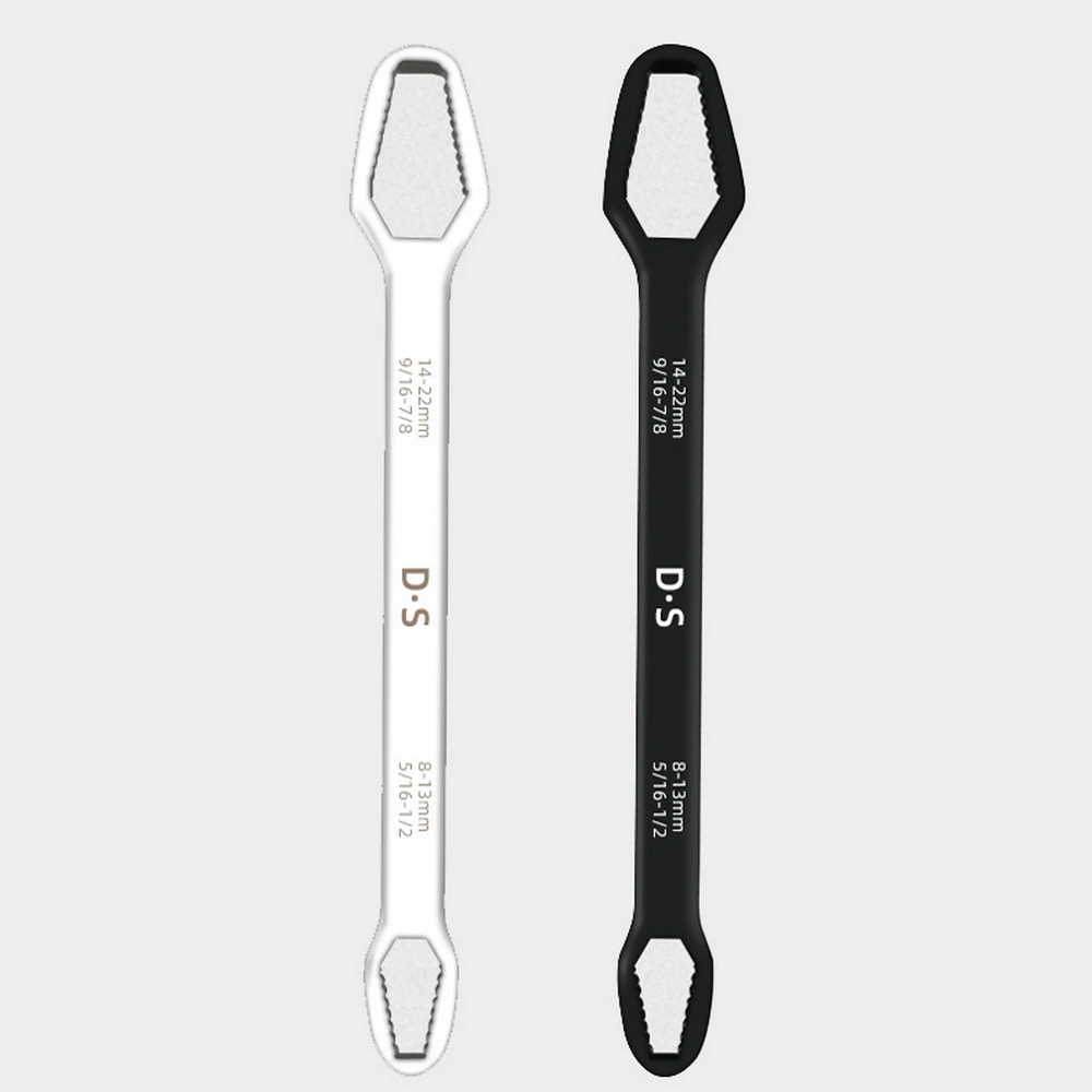 Torx Wrench Double-Head Self-Tightening Adjustable Glasses Wrench 8-22Mm Board Two-End Special-Shaped Multi-Purpose Multi-Function