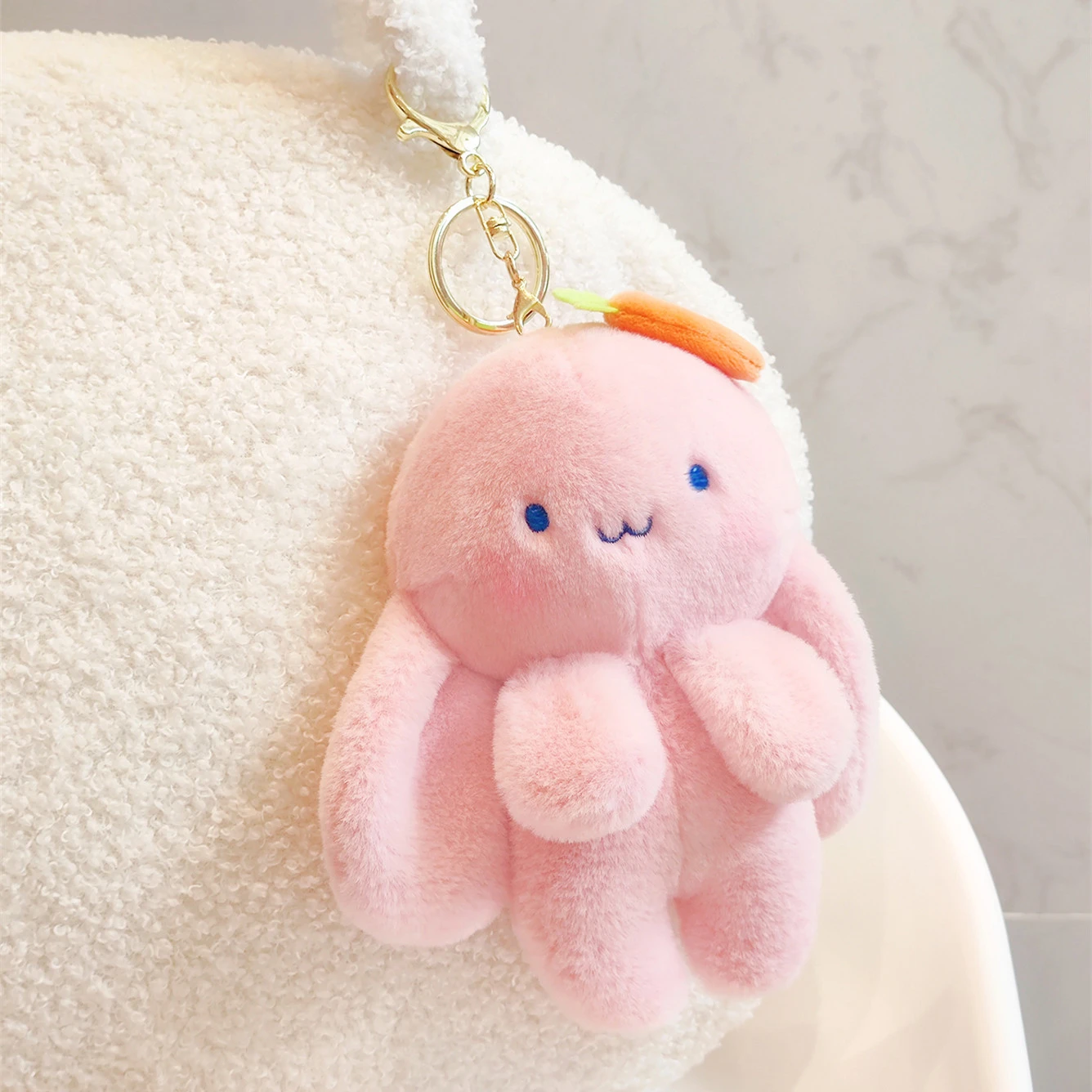 Plush Doll Key Chain Backpack Pendant