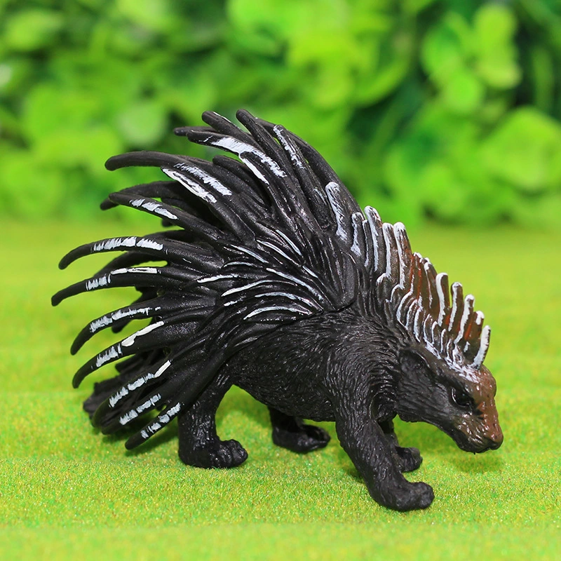 Simulation Model Solid Plastic Porcupine Figurines