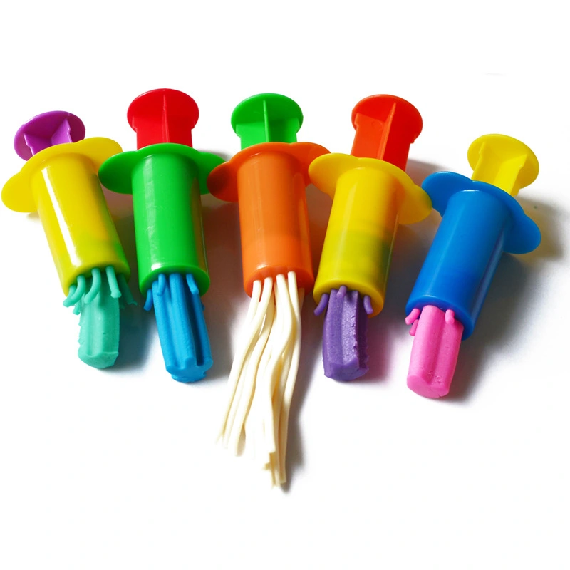 Children's Plasticine Dough Syringe Noodle Mold