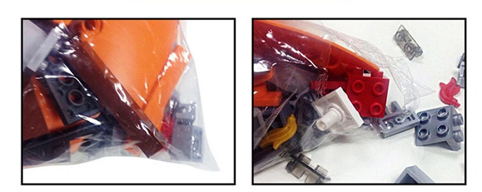 Machinery Series Folding Bicycle Assembled Building Blocks