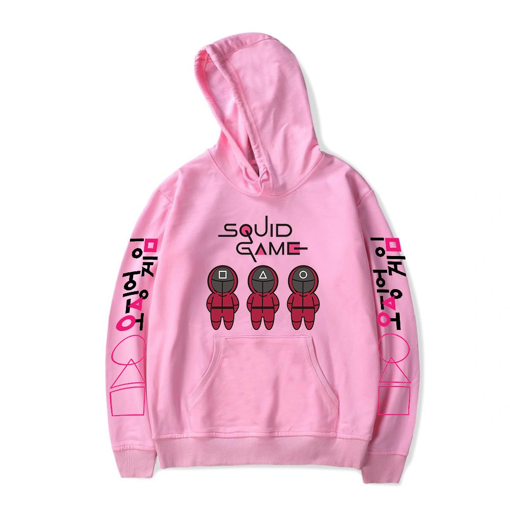 2D Digital Printing Hooded Sweater Coat Adult