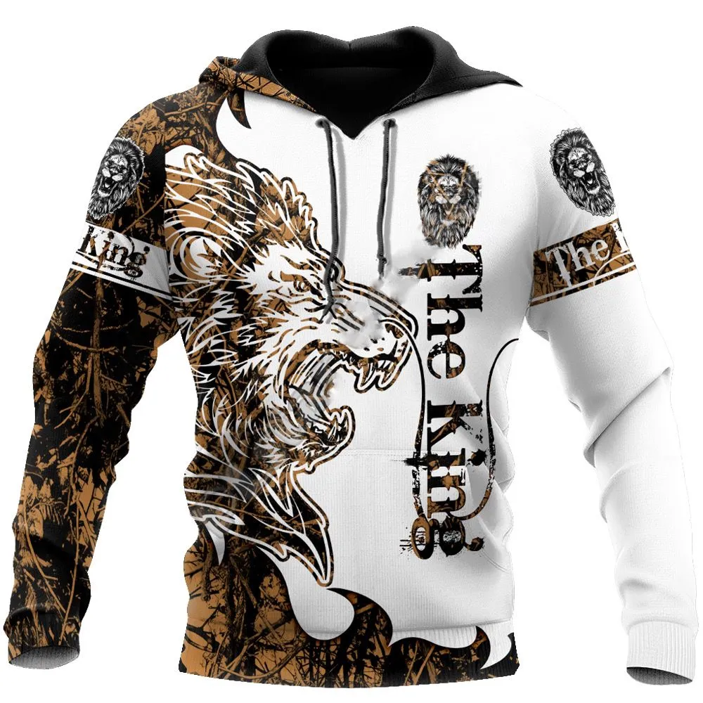 3D Digital Print Hoodie Couple Sweatshirt Jacket
