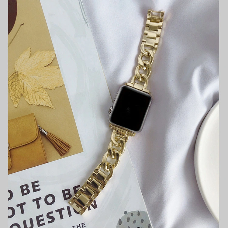 Stainless Steel Single Row Denim Chain Strap