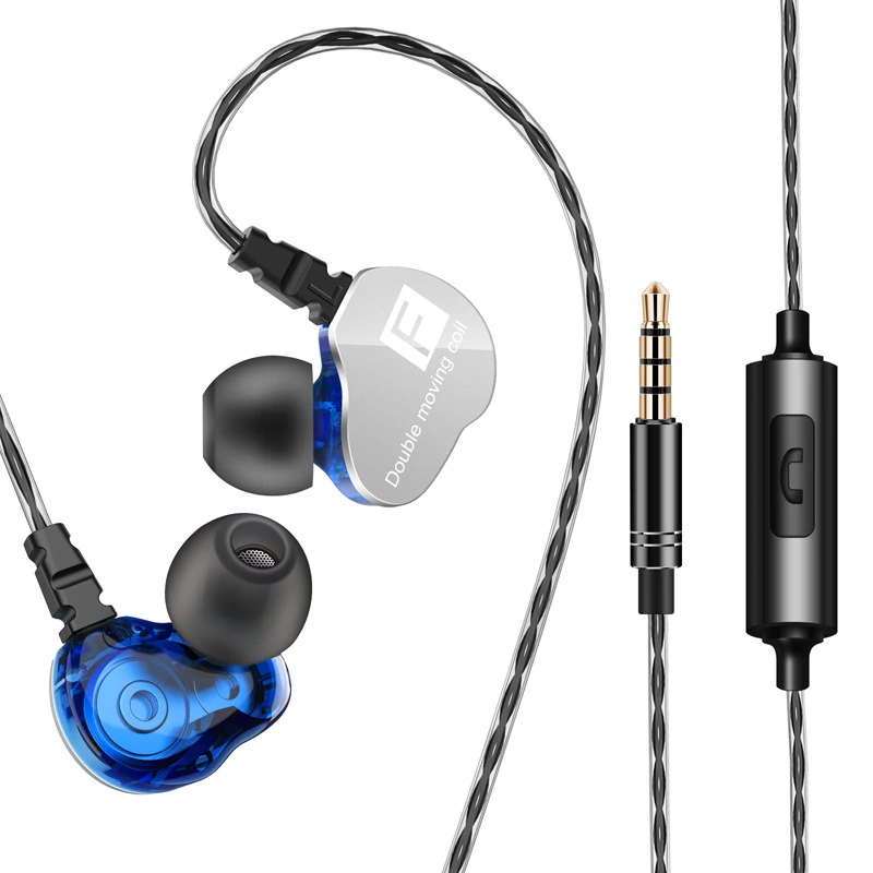 CK9 Dual-motion Coil Subwoofer Mobile Phone HiFi Call Sports Headset