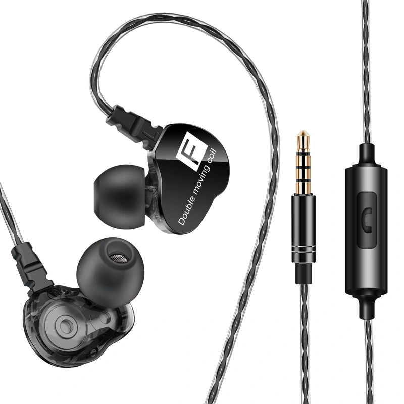 CK9 Dual-motion Coil Subwoofer Mobile Phone HiFi Call Sports Headset