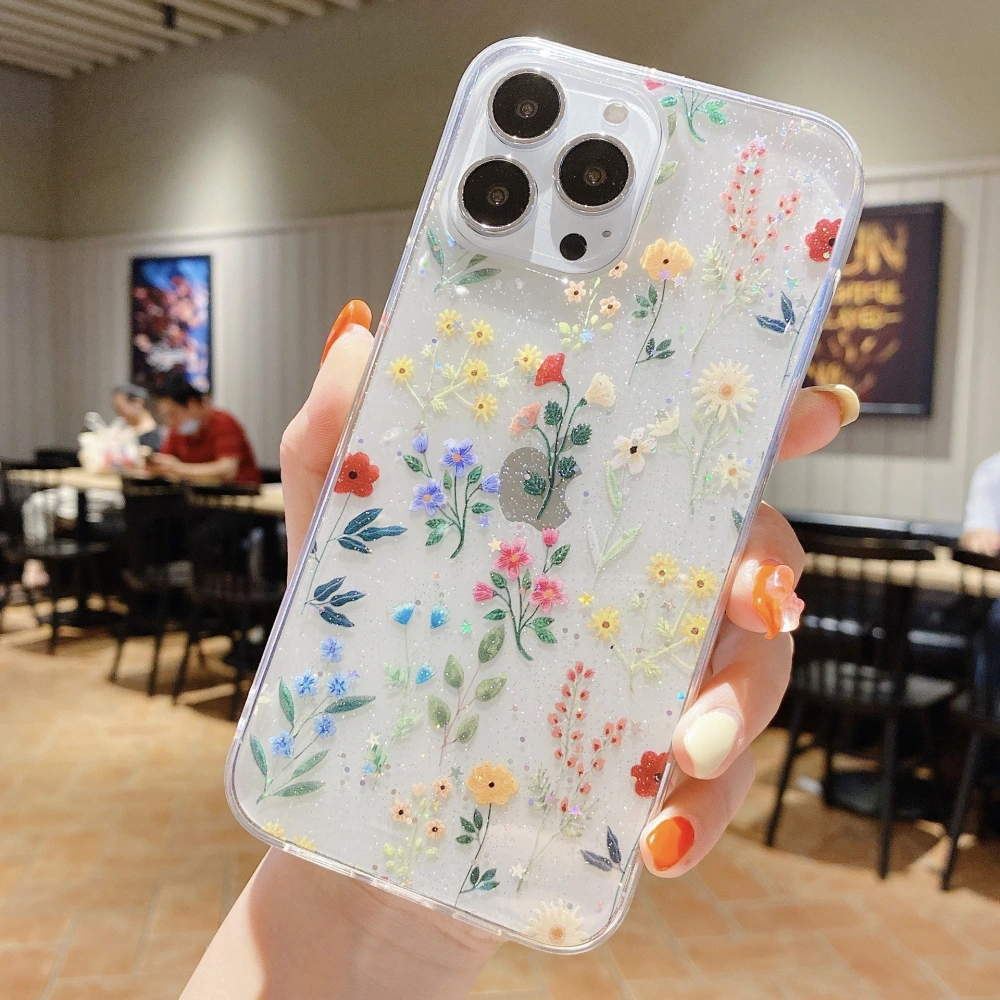 Mobile Phone Case Small  And Small Floral