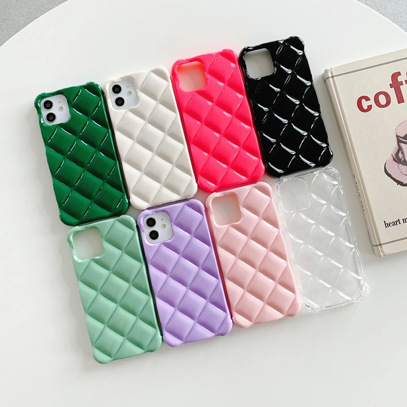 Creative Three-dimensional Rhombus Simple Mobile Phone Case