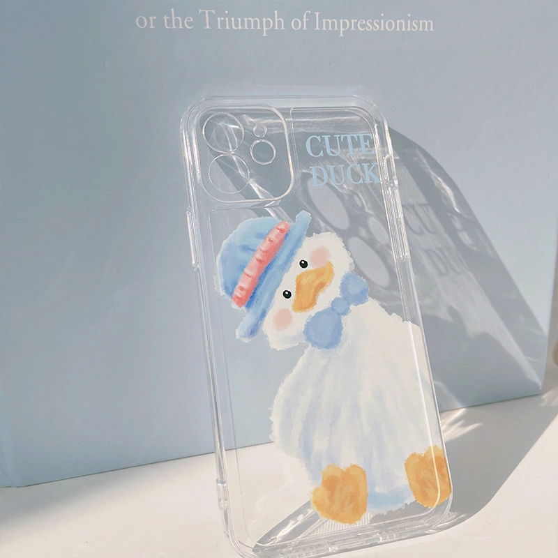 Japanese And Korean Duck For Mobile Phone Case Cute Silicone